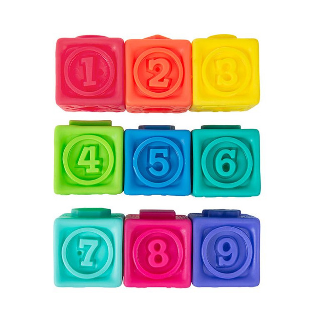 М'які гумові блоки, 9 шт