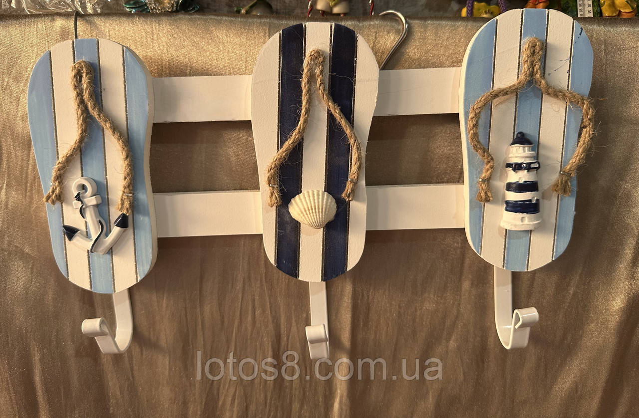 Вішалка 3 гачки, фото 1