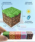 Магнітний конструктор з кубиків сцена Водоспад 128 деталей Minecraft Magnetic Cube H059 — кубики майнкрафт, фото 6