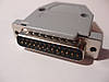 Роз'єм LPT DB25 25 pin MALE ("тато") IEEE1284 в корпусі (кожух з гвинтами) конектор лпт, фото 10