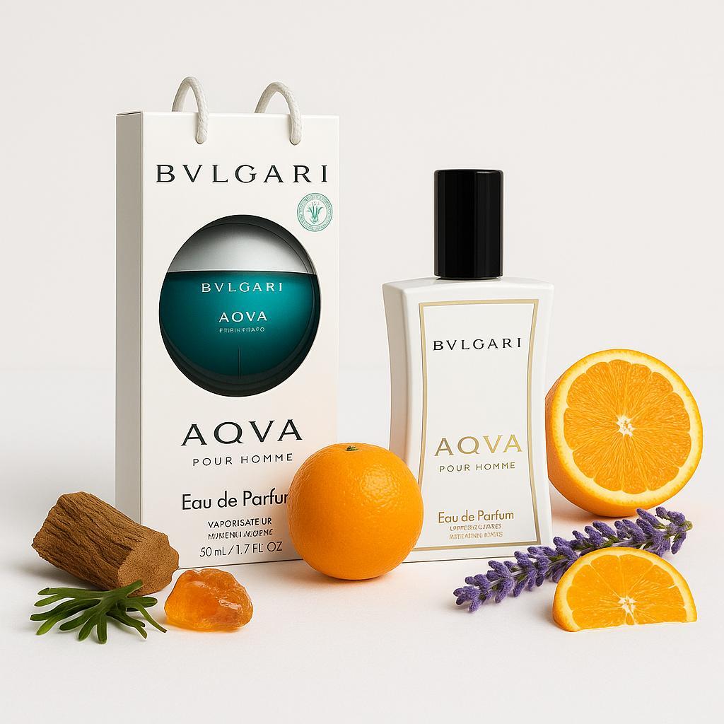 Bvlgari Aqua pour Homme (Булгарі Аква Пур Хом) в подарунковій упаковці 50 мл.