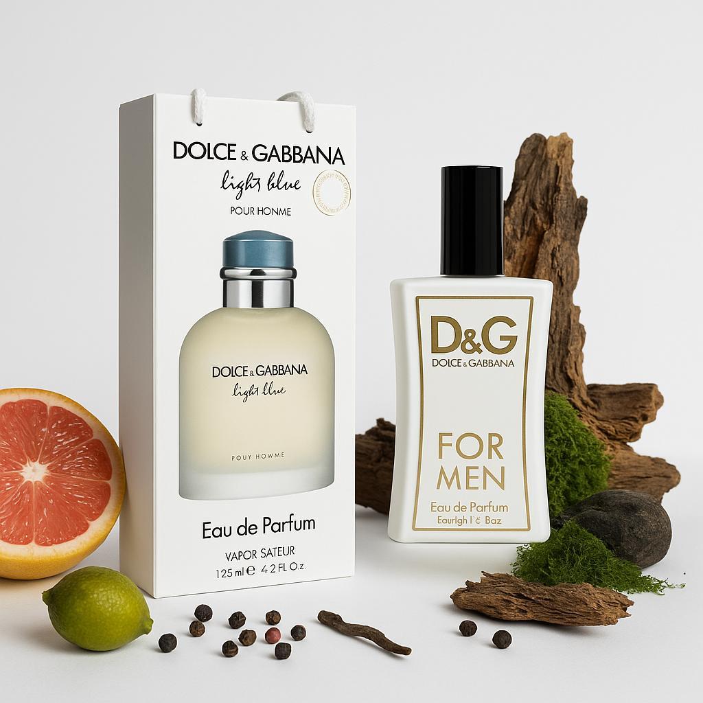 Чоловічіий парфум Light Blue pour Homme (Лайт Блю пур Хом) в подарунковій упаковці 50 мл. ОПТ, фото 1