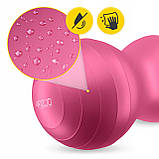 М'яч для фітнесу (арахіс) 4FIZJO Air Ball Peanut 45 x 90 см Anti-Burst Pink (P-5907739318565), фото 8