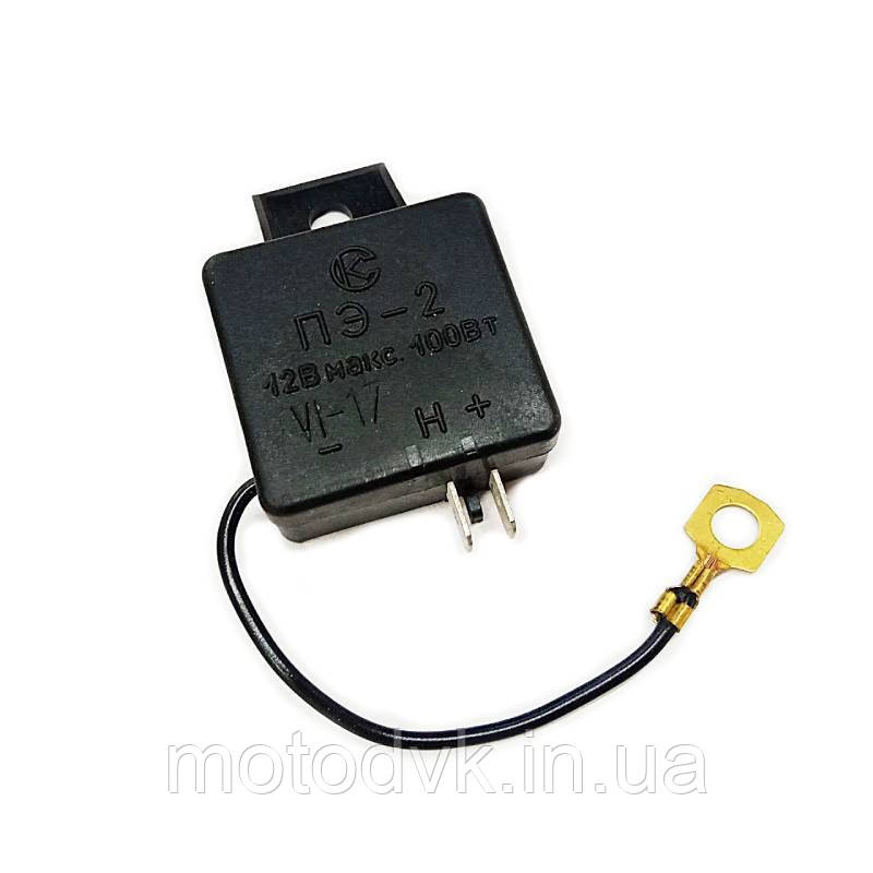 Реле поворотів електронне ПЕ-2 6V-12V на мотоцикли МТ Дніпр, ЯВА, ІЖ, УРАЛ, К-750 (Совойк)