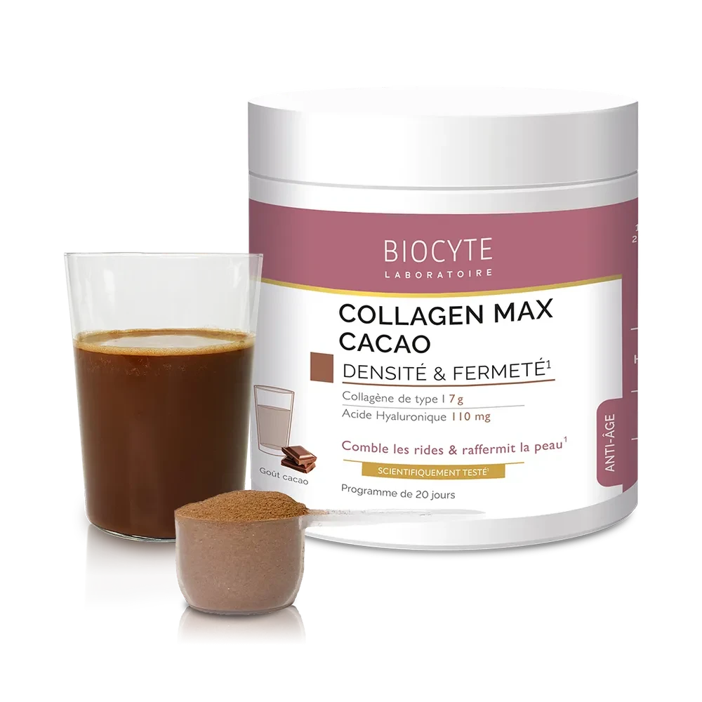 Collagen Max Cacao Бустер, колаген 7 г + ГК + вітаміни, 260г