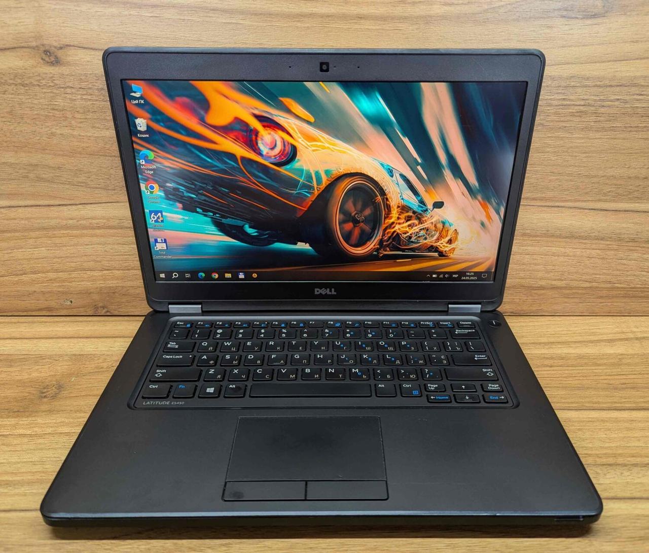 Б/в Ноутбук Dell Latitude E5450 14" 1920x1080| Core i5-5200U| 8 GB RAM| 240 GB SSD| HD 5500