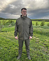 Тактичний костюм softshell хакі 42-78 розміри