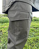 Тактичний костюм softshell хакі 42-78 розміри, фото 6