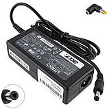 Блок живлення для ноутбука ASUS 19V, 3.42A, 65W, 5.5*2.5мм, L-подібний роз'єм з перехідником, black, фото 3