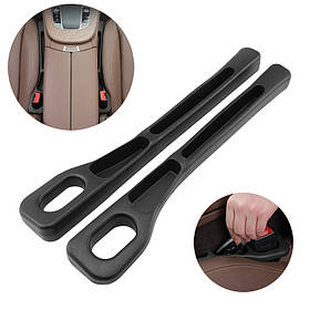 Автомобільний органайзер заглушка між сидіннями (2шт) Black