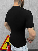 Футболка Prada black ТВ6543, фото 4