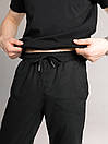 Повсякденні чоловічі штани Pobedov Step чорного кольору, фото 6