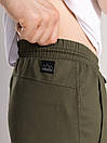 Однотонні чоловічі штани Pobedov Step кольору хакі, фото 8