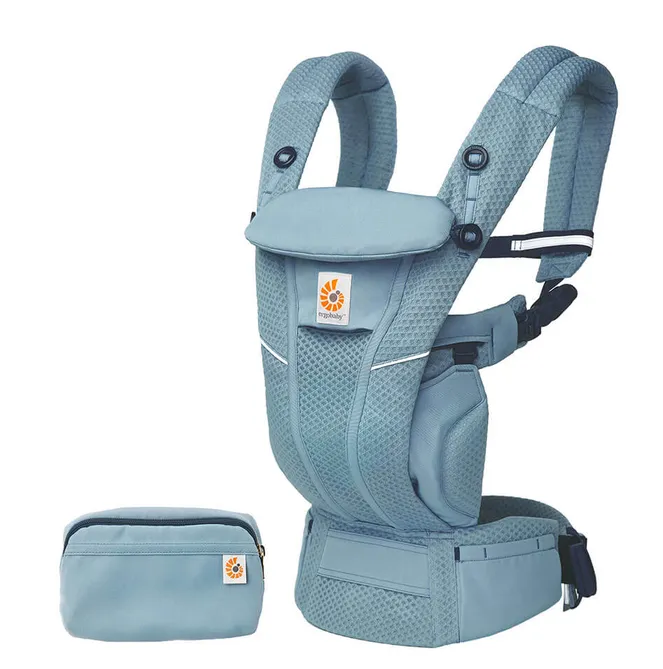 Рюкзак-переноска Ergobaby Omni Breeze Baby Carrier від народження State Blue