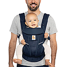 Рюкзак-переноска Ergobaby Omni Breeze Baby Carrier від народження Midnight blue, фото 3
