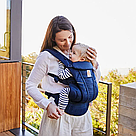 Рюкзак-переноска Ergobaby Omni Breeze Baby Carrier від народження Midnight blue, фото 7