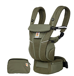 Рюкзак-переноска Ergobaby Omni Breeze Baby Carrier від народження Olive Green