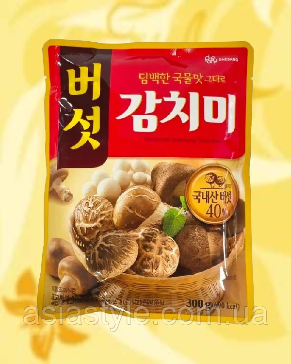 Бульйон грибний , Бульон грибной , mushroom broth, Daesang, 500г, Корея, Ч, фото 1