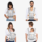 Рюкзак-переноска Ergobaby Omni Breeze Baby Carrier від народження Midnight blue, фото 8