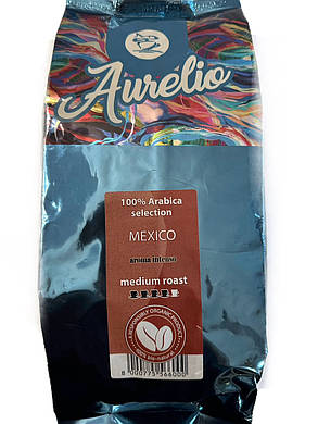Кава у зернах Aurelio Mexico 1кг, фото 4