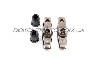  Коромислу клапанів (рокери, пара) мотоблока 168F/108F (6,5/7Hp) (+гайки кріплення) ZS