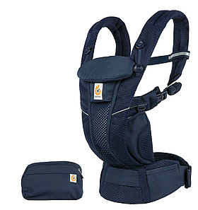 Рюкзак-переноска Ergobaby Omni Breeze Baby Carrier Midnight blue від народження
