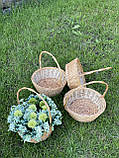 Корзина плетена подарункова. Арт: 30101, фото 4