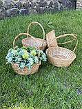 Корзина плетена подарункова. Арт: 30101, фото 5