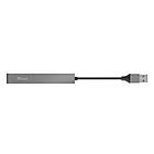 Концентратор Trust Halyx Aluminium USB-А Grey (23786), фото 5