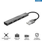 Концентратор Trust Halyx Aluminium USB-А Grey (23786), фото 11
