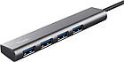 Концентратор Trust Halyx USB Type-C Grey (24948), фото 3