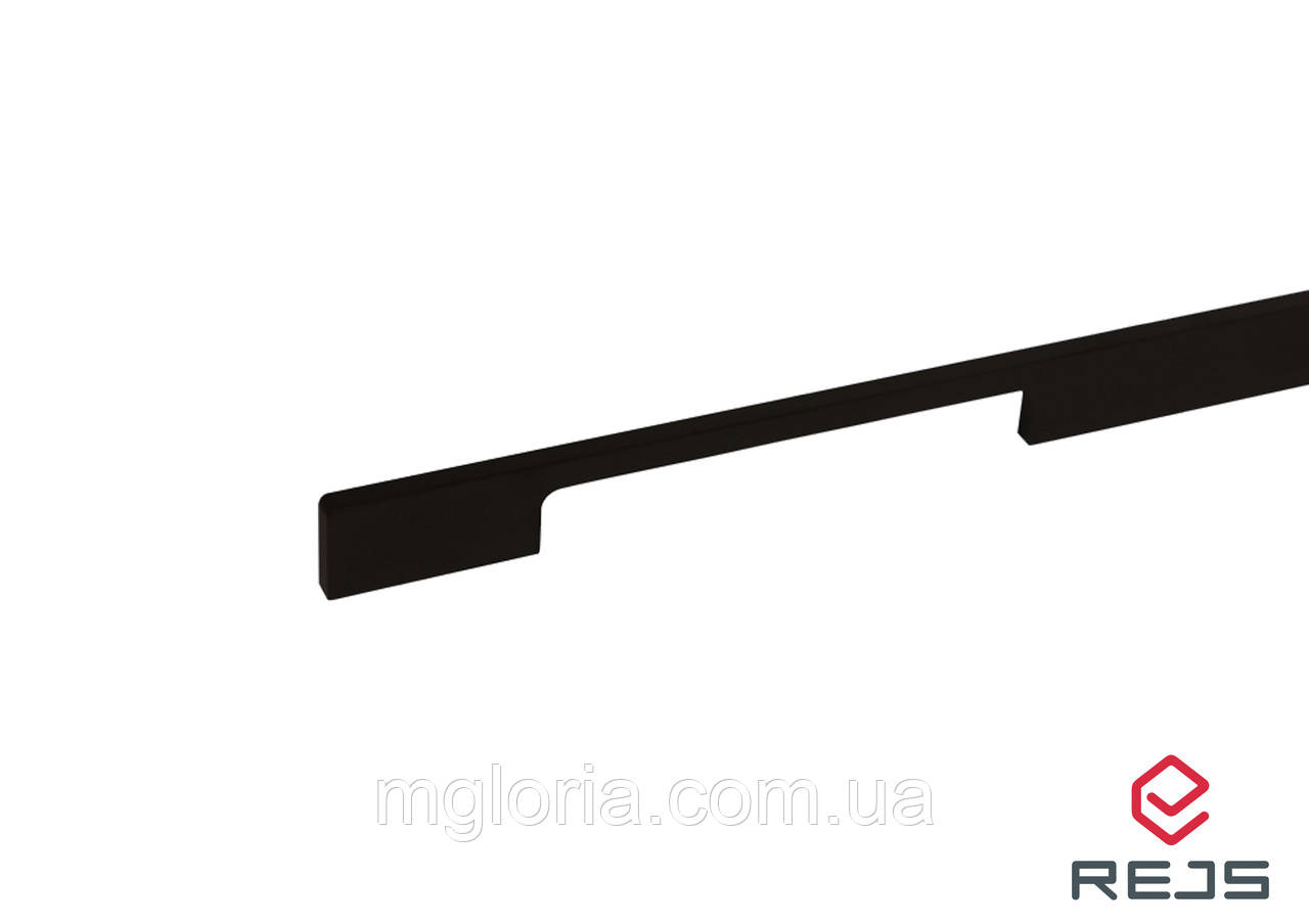 Ручка меблева профільна Lino 1200 мм чорна Rejs