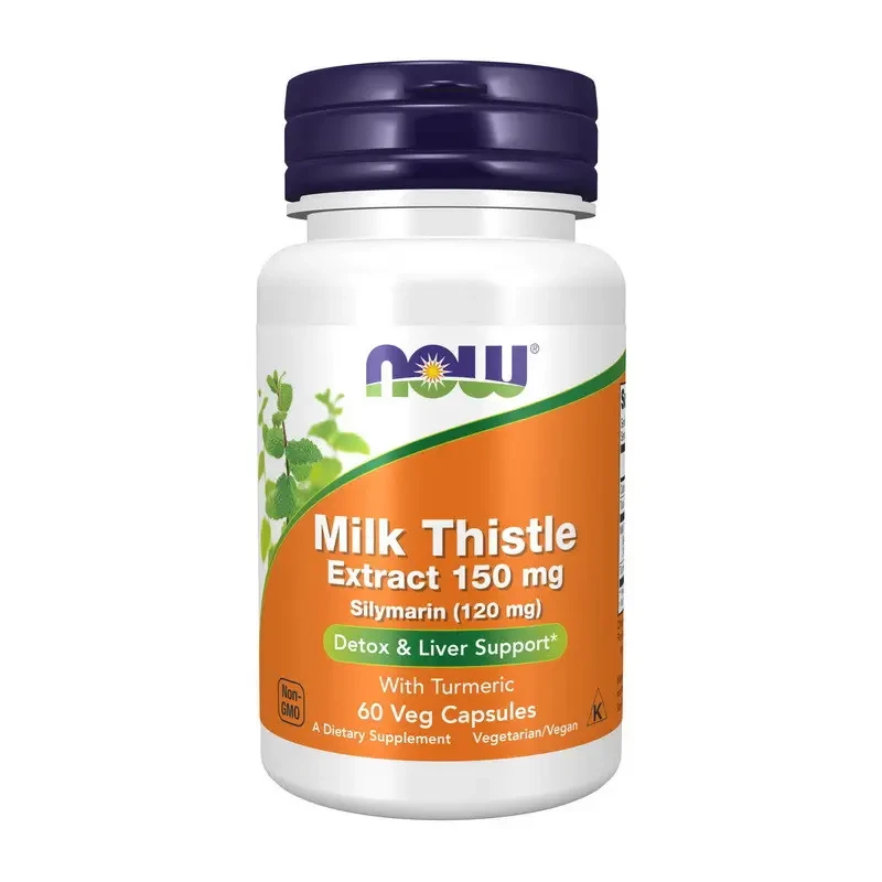 Комплекс для печінки Now Foods Silymarin Milk Thistle 150 мг 60 веган кап (347645)