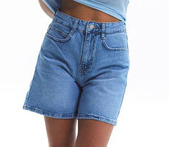 Шорти джинсові стильні жіночі в розмірах М та Л, фото 4