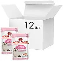 Royal Canin Kitten (паштет) 85 г*12 шт. — паучі для кошенят від 4 до 12 місяців