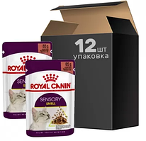 Royal Canin Sensory Smell Gravy (кусочки в соусі) 85 г * 12 шт. — паучі для вибагливих котів