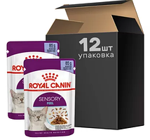 Royal Canin Sensory Feel (кусочки в желе) 85 г*12шт — паучі для вибагливих кішок