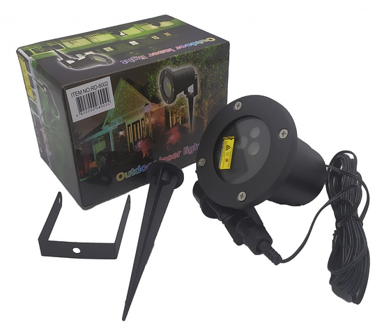 Лазерне встановлення вулична RD-8002 RGB (3 кольори) XL-719RGB YU227, фото 1