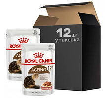 Royal Canin Ageing +12 в соусі 85 г*12 шт. — паучі для котів віком від 12 років
