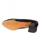 Туфлі чорні на підборах еко шкіра розмір 36 37 38, фото 4