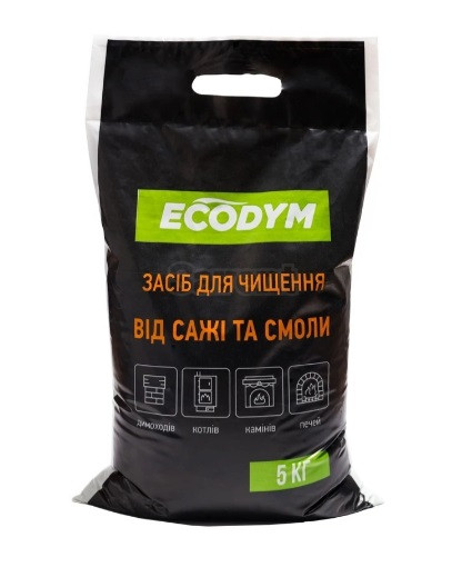 Засіб для немеханічного чищення димоходів Ecodym 5 кг