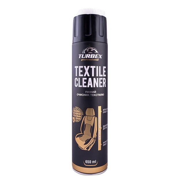 Пінний очисник текстилю 650 мл TURBEX TEXTILE CLEANER