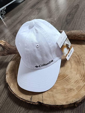 Кепка Бейсболка Чоловіча Жіноча Columbia біла, фото 1