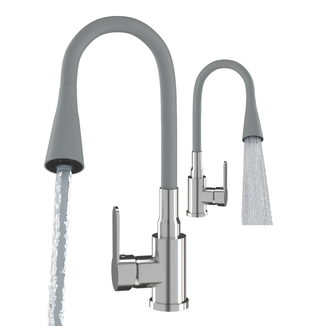 Змішувач для кухні Venta VS473G сірий