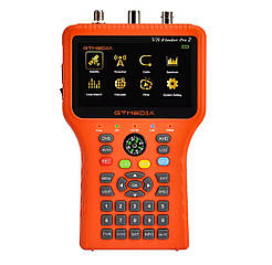 Прилад DVB-S2/S/T2/T/C Combo для настроювання супутникових антен GTmedia V8 Finder Pro 2 і камери AHD