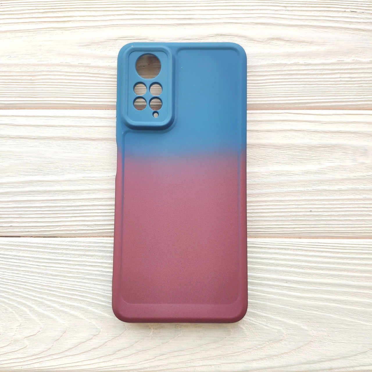 Чохол TPU Gradient для Xiaomi Redmi Note 11 / Note 11S Dark blue-purple