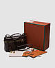 💎 Loro Piana Extra Bag L23 Chocolate Leather 22.5 х 15 х 8 см, фото 4