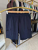Чоловічі фітнес шорти карго GLV 4184 (батал) 3-10XL сині 8XL