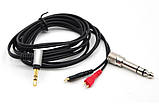 Кутовий кабель дріт для навушників Sennheiser HD25 II HD530 Довжина 2 м, фото 9