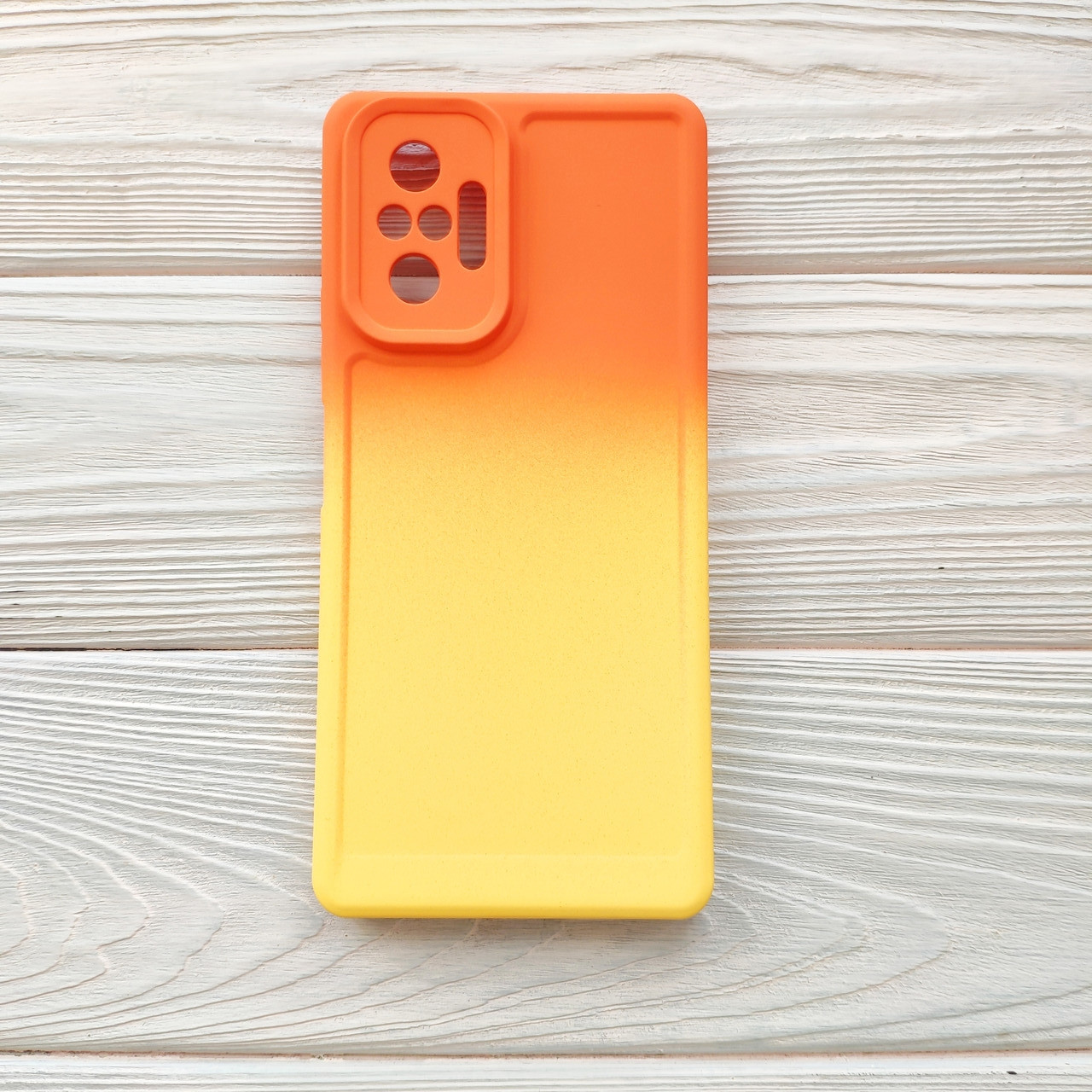 Чохол TPU Gradient для Xiaomi Redmi Note 10 Pro Orange-yellow